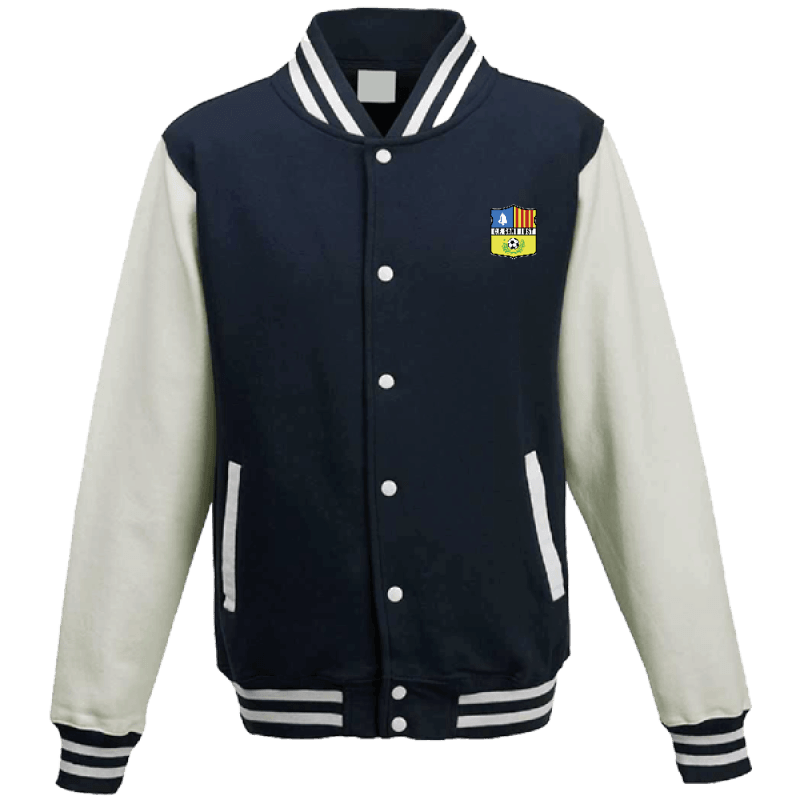 Chaqueta universitaria casual