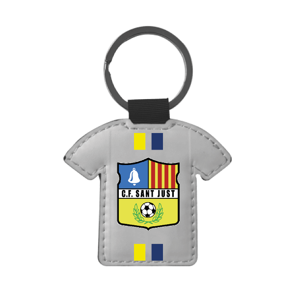 Llavero de piel sintética Camiseta